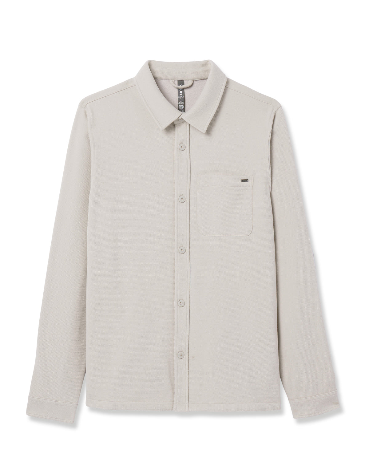 Beldon Shirt Jacket Knit Twill Oatmeal | Vuori sale - US 4603