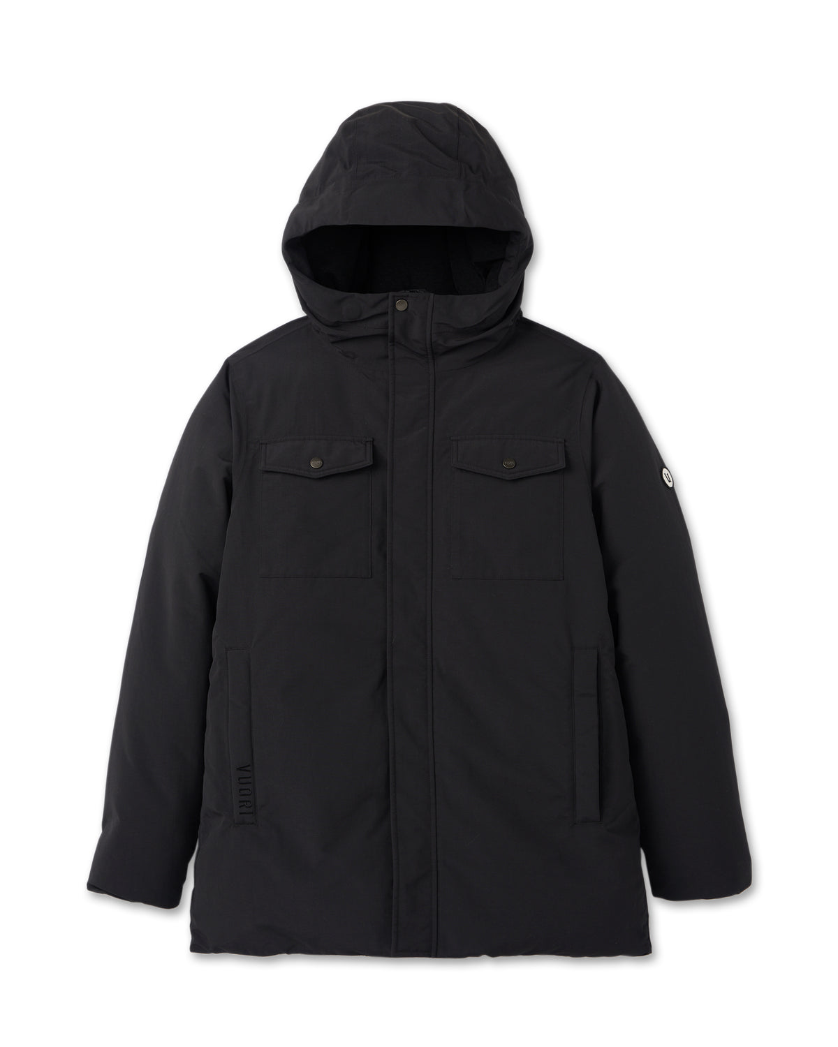 Northmost Insulated Parka Men's Black Down Parka | Vuori onsale - US 9268