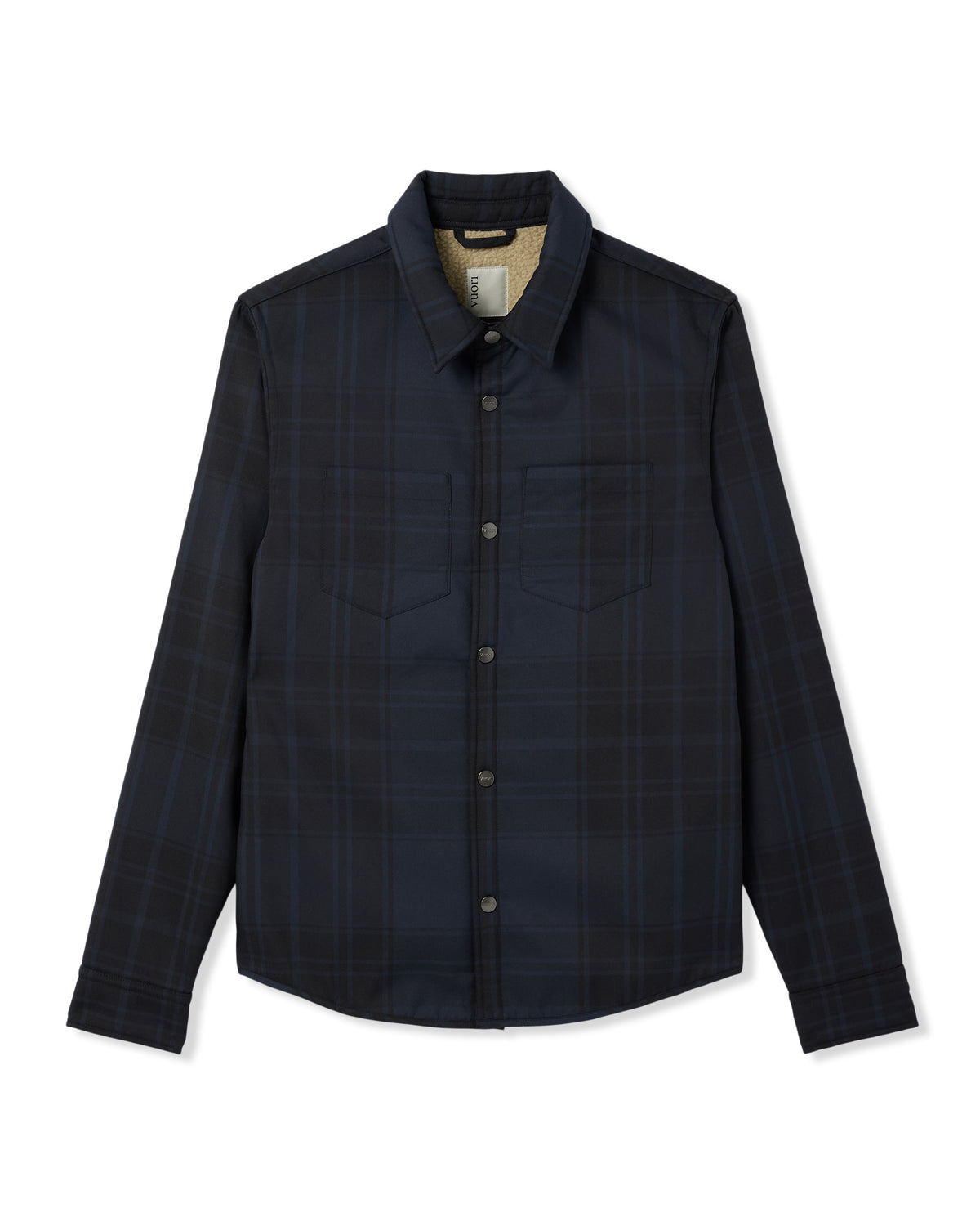 Coastside Shirt Jacket Men's Navy Fleece Shirt Jacket | Vuori for sale - US 9574
