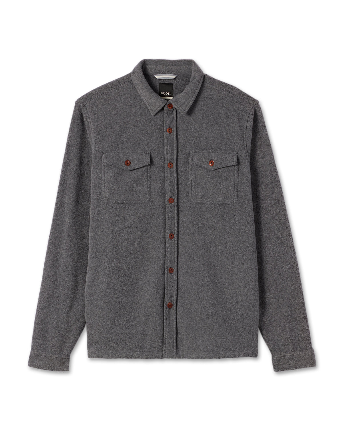Aspen Shirt Jacket Men's Heather Grey Shirt Jacket | Vuori shop - US 7505