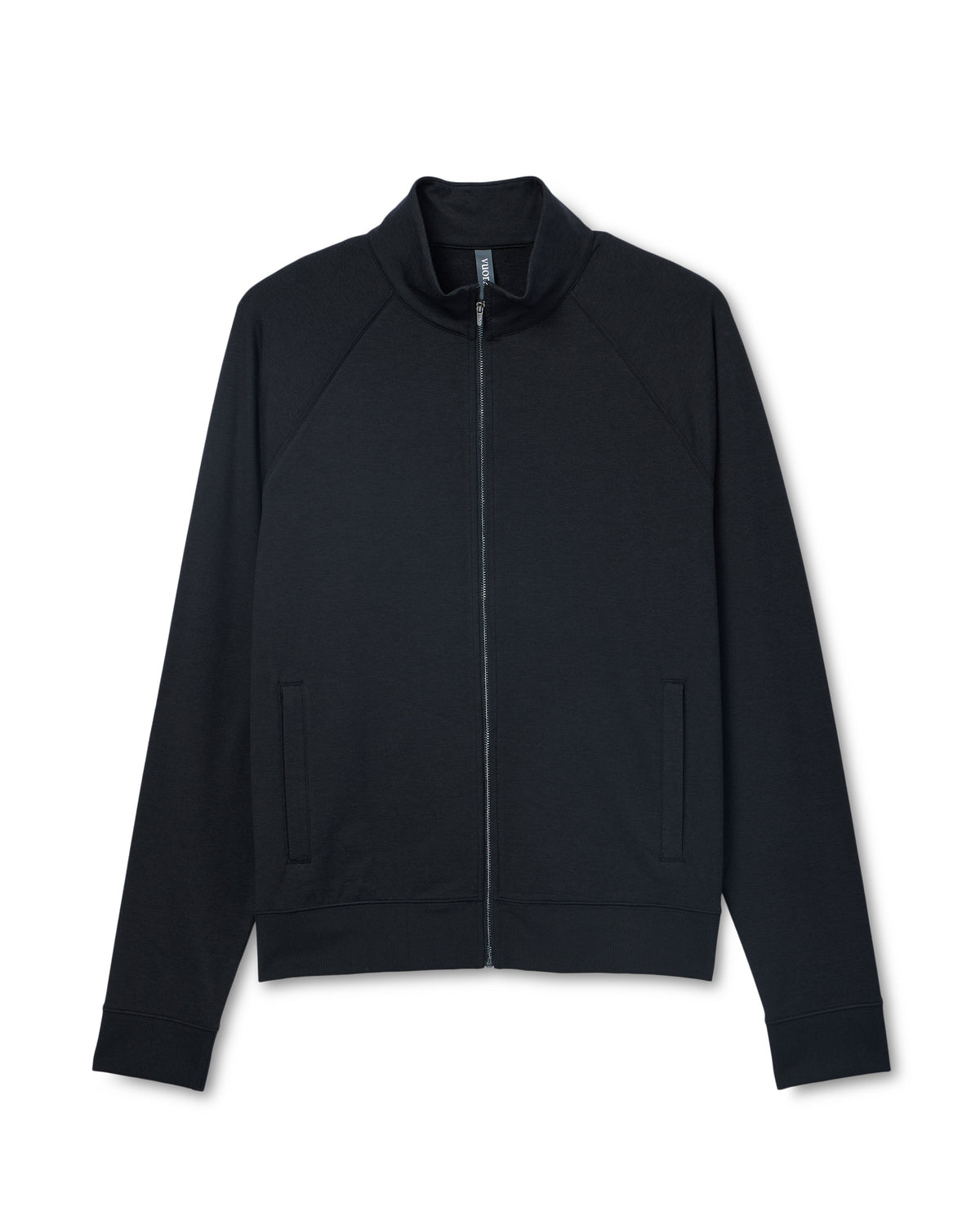 Coronado Novelty Full Zip Men's Black Heather Jacket | Vuori onsale - US 9569