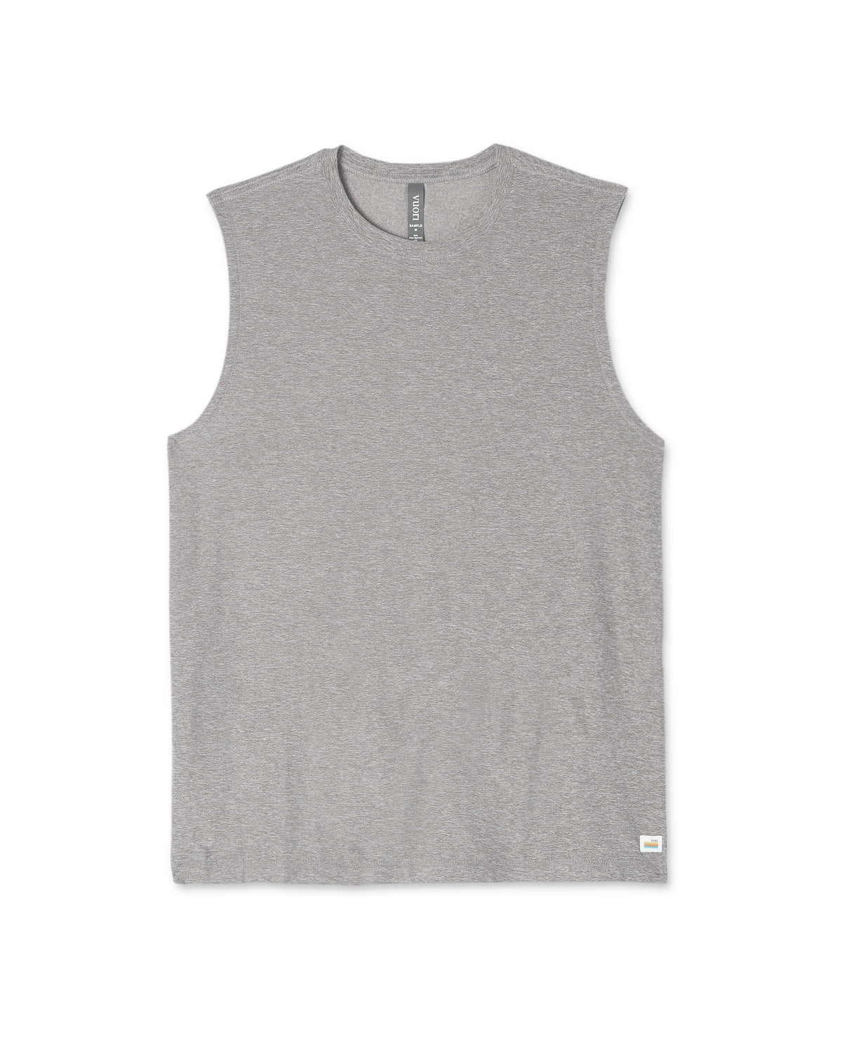 Strato Muscle Tee Men's Heather Grey Muscle Tank | Vuori for sale - US 5062