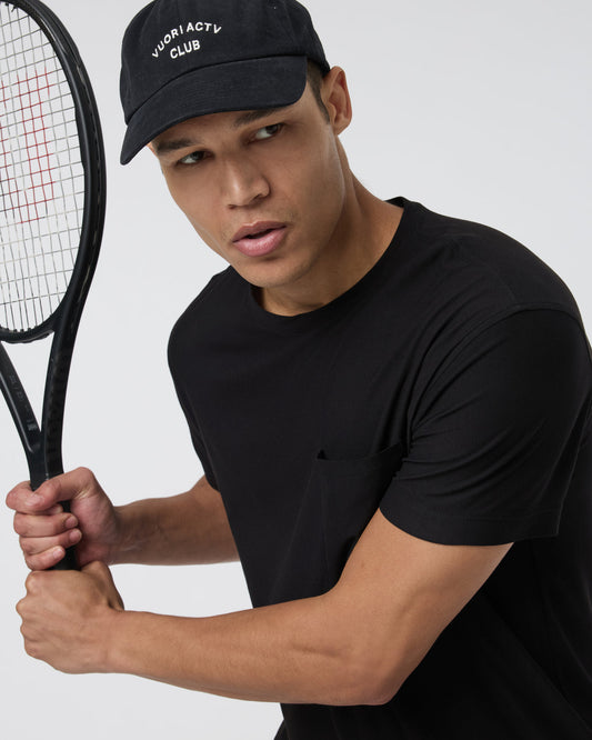 Short Sleeve Strato Pocket Tee - Relaxed Fit Black | Vuori shop - US 6352