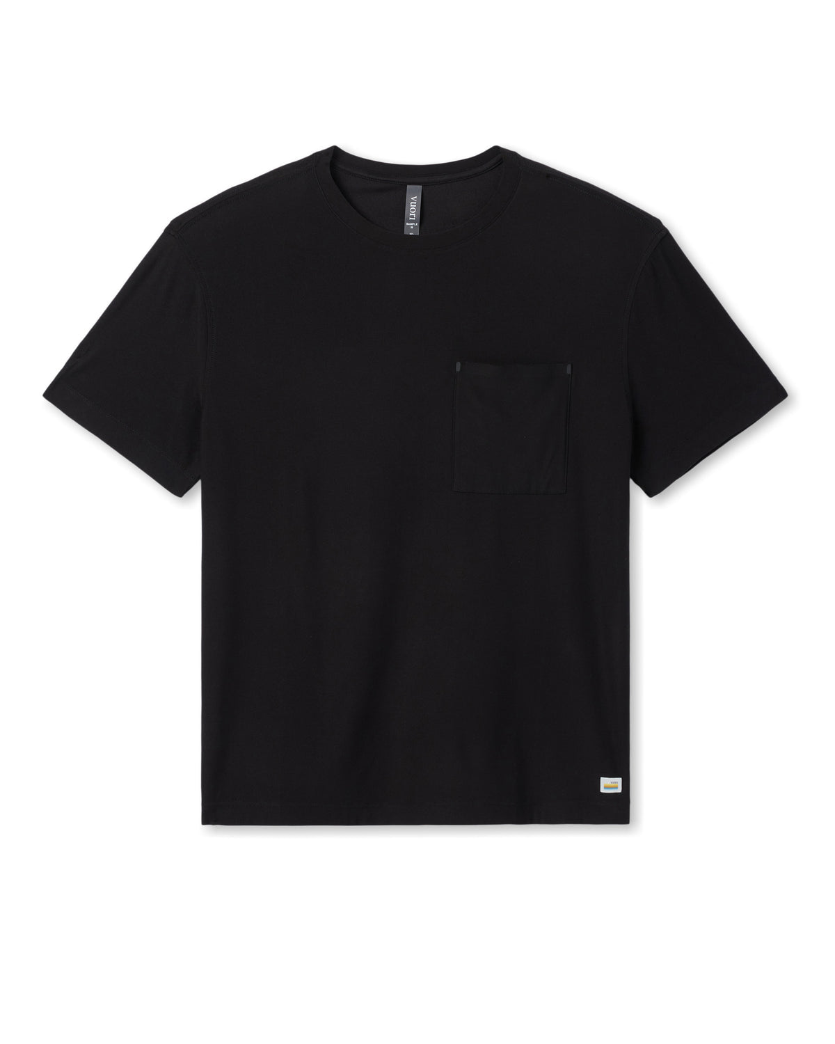 Short Sleeve Strato Pocket Tee - Relaxed Fit Black | Vuori shop - US 6352