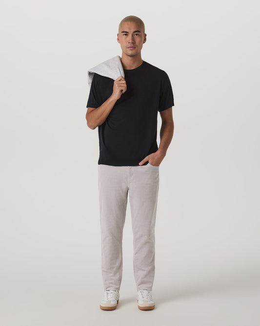 Short Sleeve Merino Wool Tee Men's Black Knit Shirt | Vuori discount - US 2910
