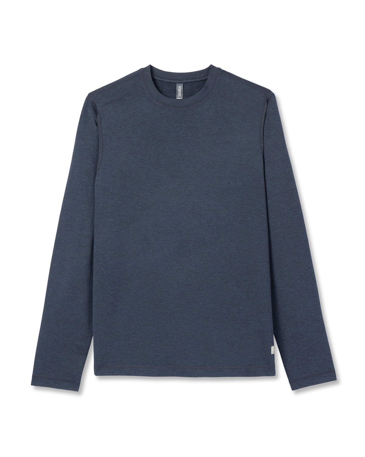 Long Sleeve Ponto Performance Tee Midnight Heather | Vuori for sale - US 9916