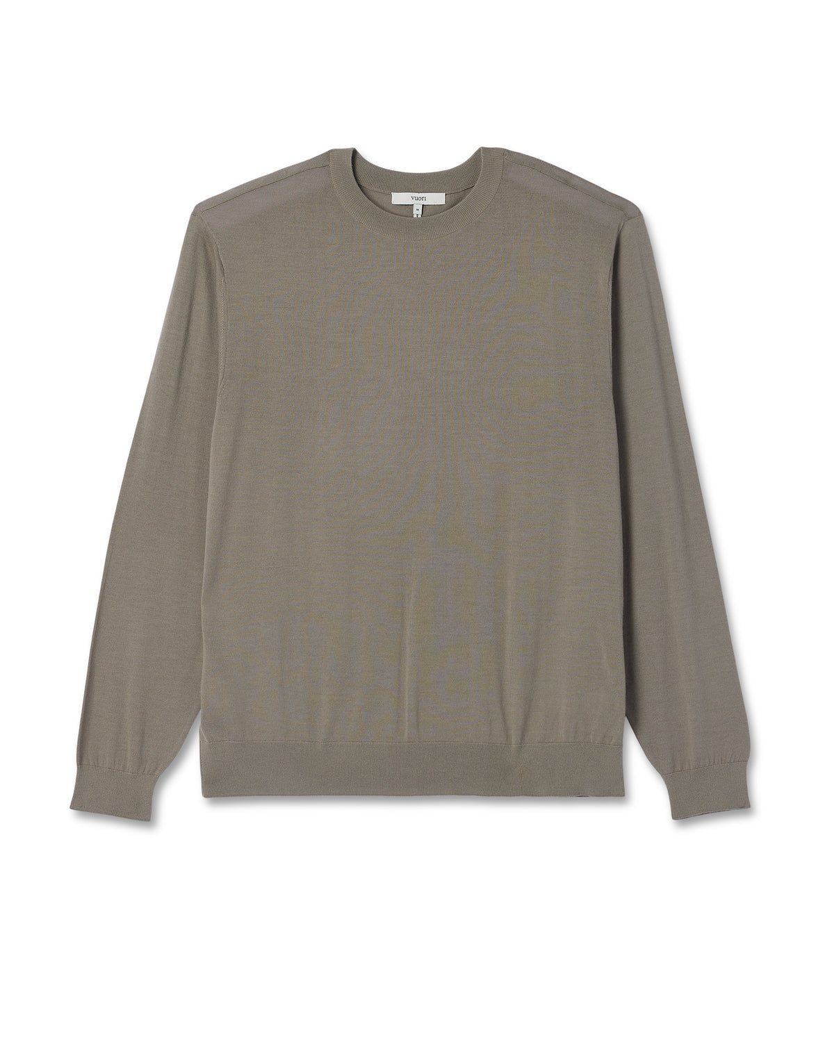 Merino Fine Gauge Wool Sweater Men's Taupe Sweater | Vuori shop - US 1633