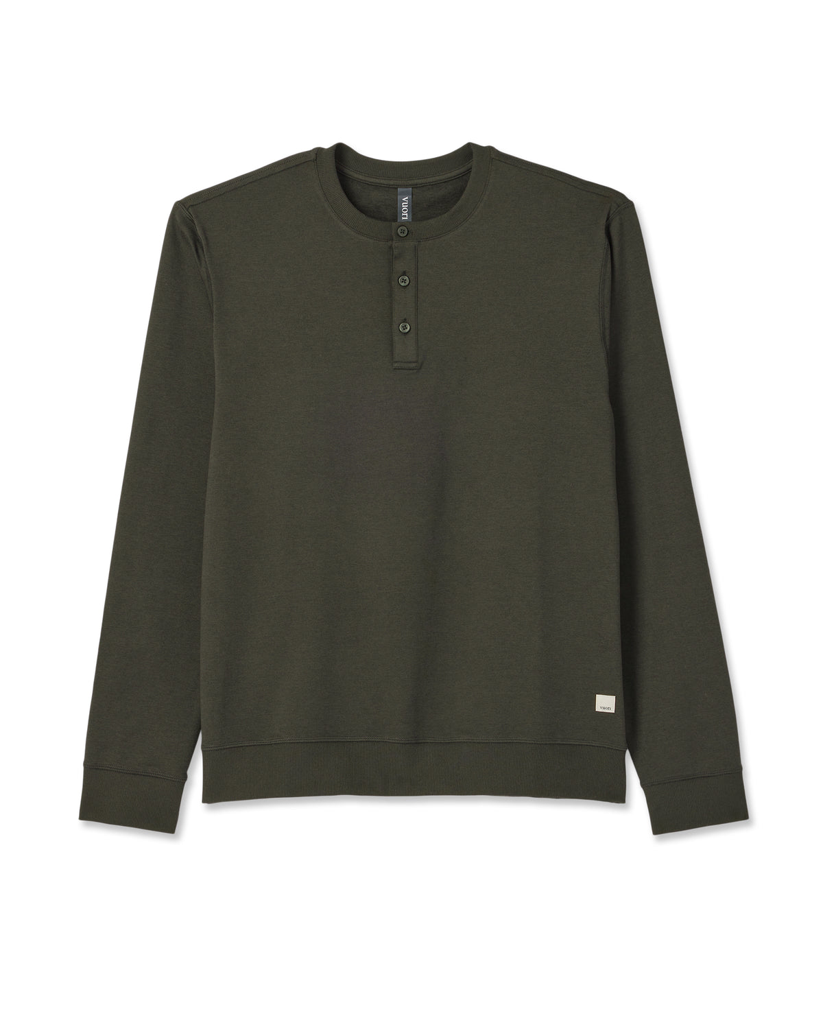 Long Sleeve Coronado Henley - Relaxed Oregano Heather | Vuori sale - US 3798