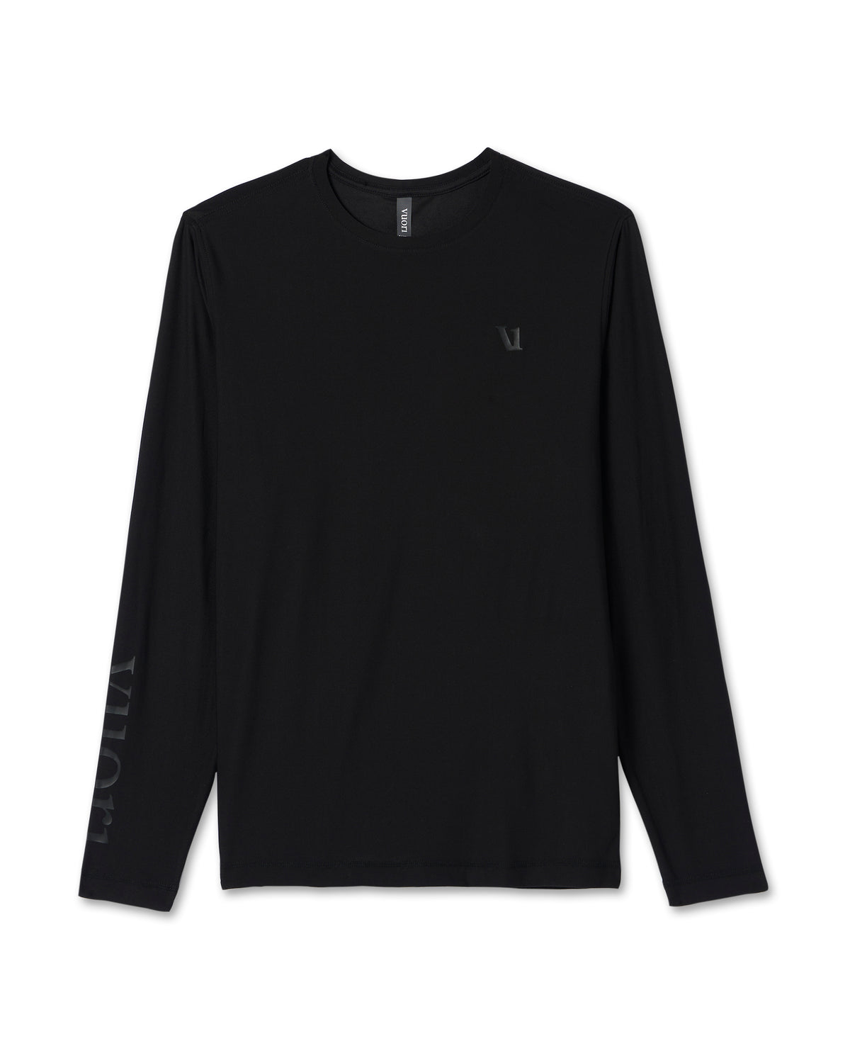 Long Sleeve Strato Graphic Tee Black Workout Tee | Vuori discount - US 1355