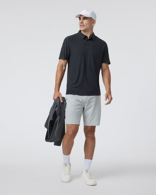 Strato Tech Polo Men's Charcoal Tech Polo Shirt | Vuori online - US 5417