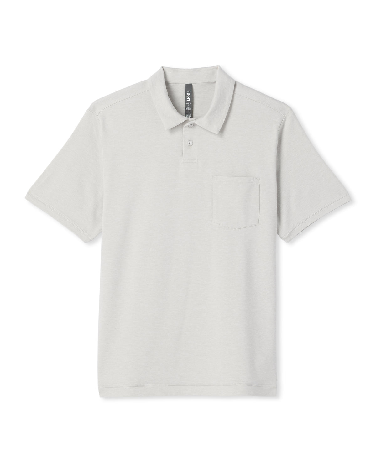 Men's Short Sleeve Ponto Performance Polo Salt Heather | Vuori discount - US 9383