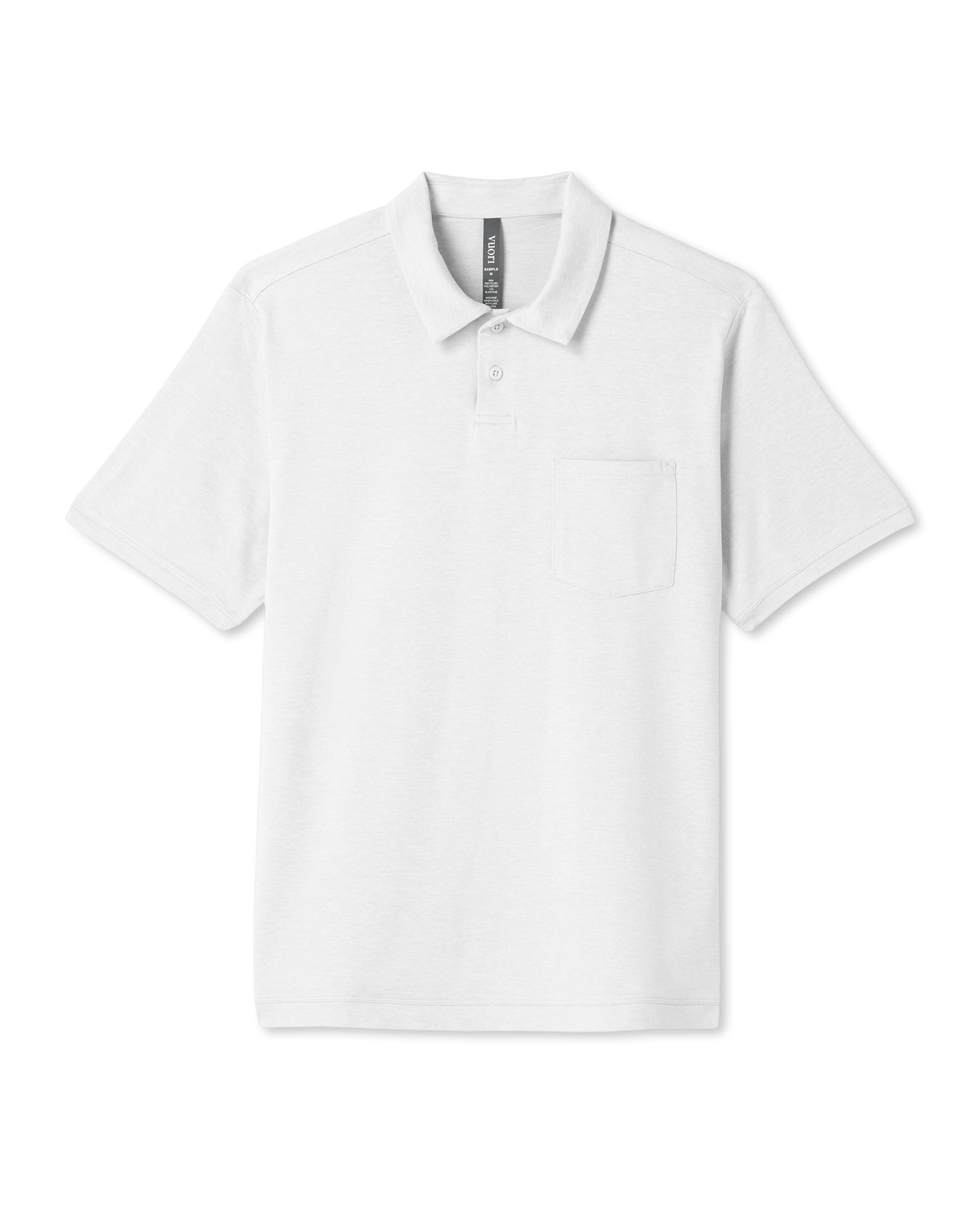 Men's Short Sleeve Ponto Performance Polo White | Vuori outlet - US 3054