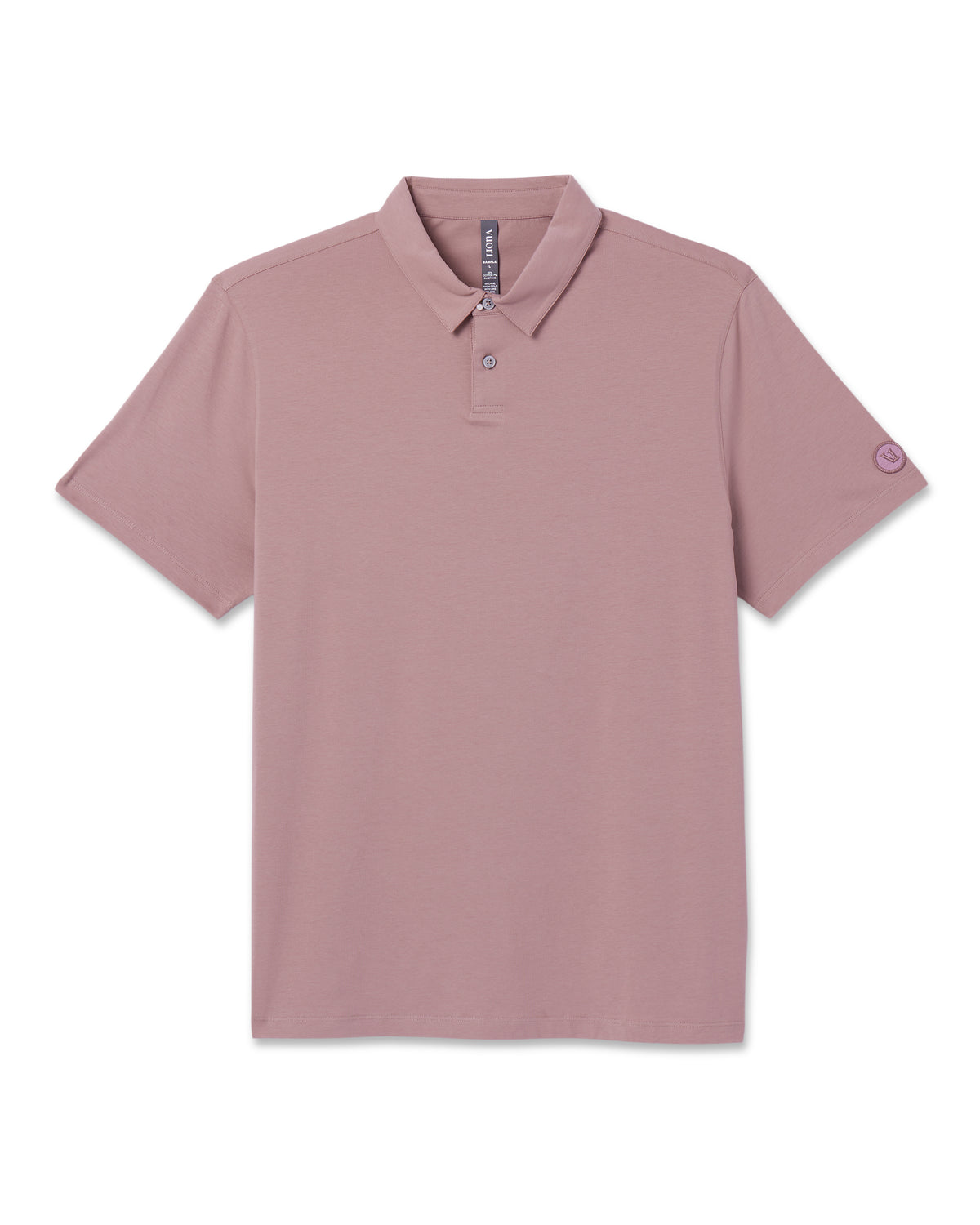 Short Sleeve Feather Polo Zion Rose | Vuori online - US 2963