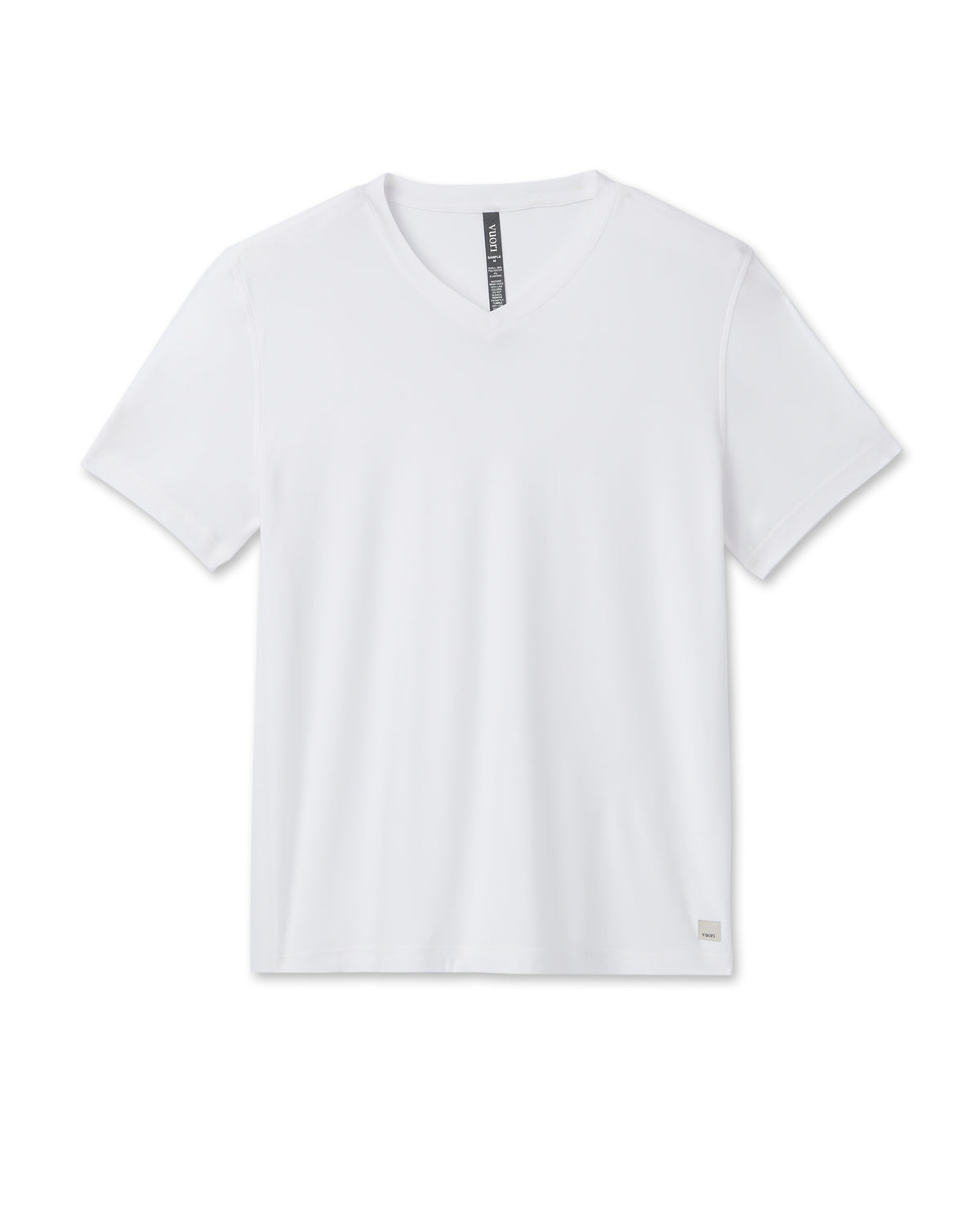 Strato Tech V-Neck Men's White Workout Shirt | Vuori online - US 4081