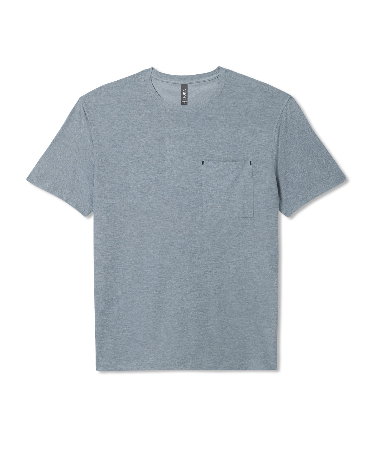 Short Sleeve Strato Pocket Tee-Relaxed Fit Dusty Blue Heather | Vuori online - US 9952