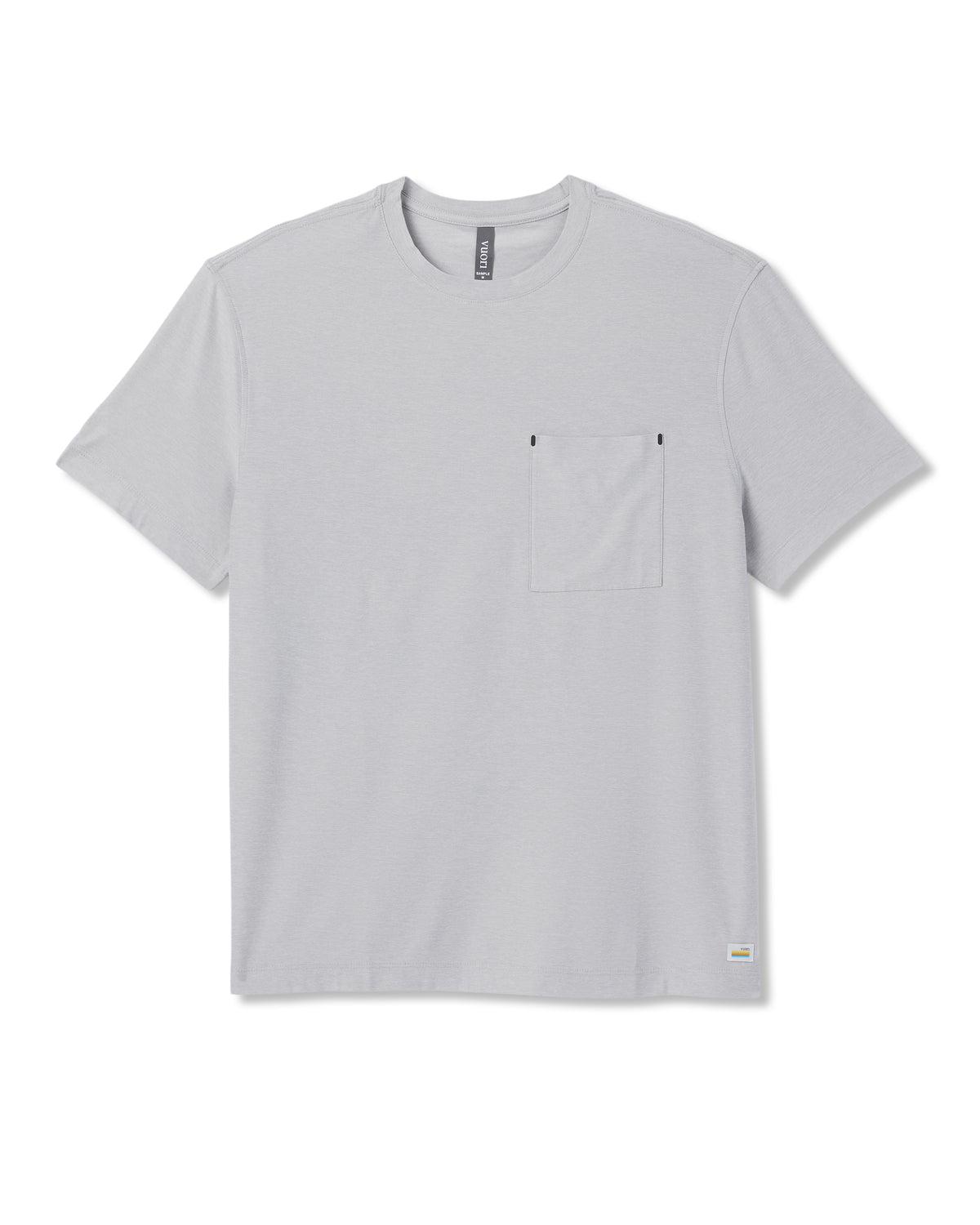 Short Sleeve Strato Pocket Tee - Relaxed Fit Platinum Heather | Vuori for sale - US 9505