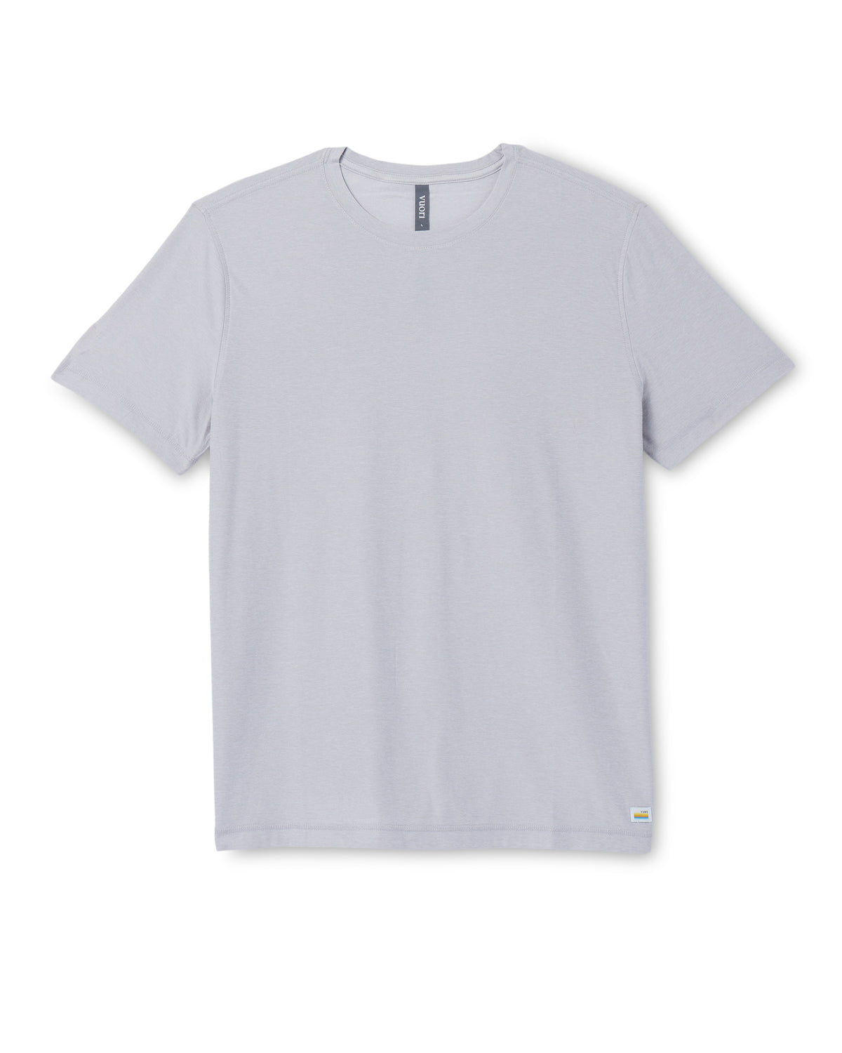 Strato Tech Tee Platinum White Tech Workout Shirt | Vuori online - US 5260