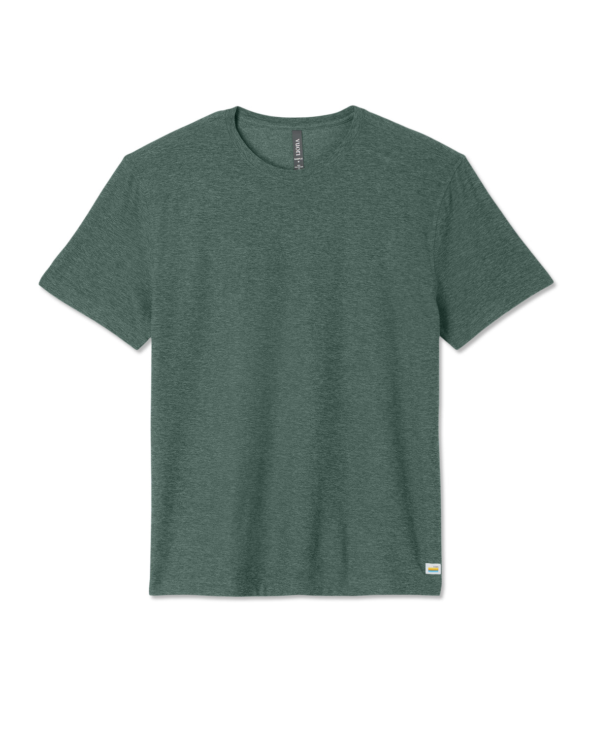 Short Sleeve Strato Tech Tee-Relaxed Fit Agate Green Heather | Vuori discount - US 8902