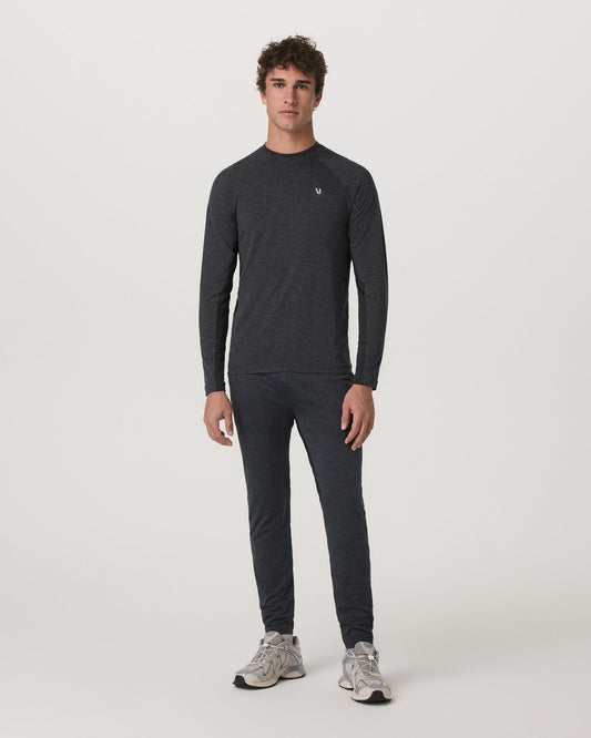Ponto Baselayer Tight Men's Charcoal Heather Bottoms | Vuori outlet - US 1689