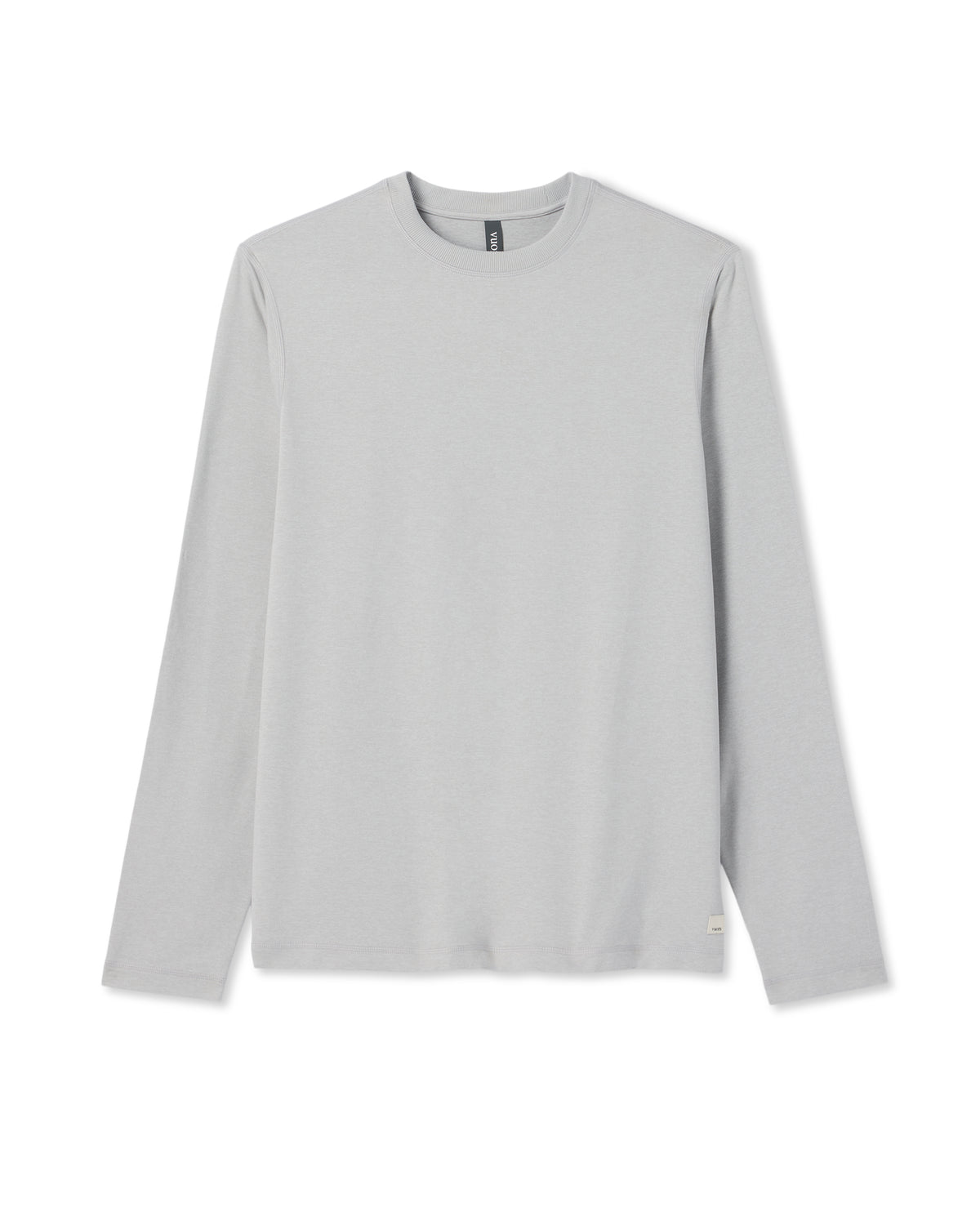 Long Sleeve Ponto Performance Tee Frost Grey Heather | Vuori discount - US 9072
