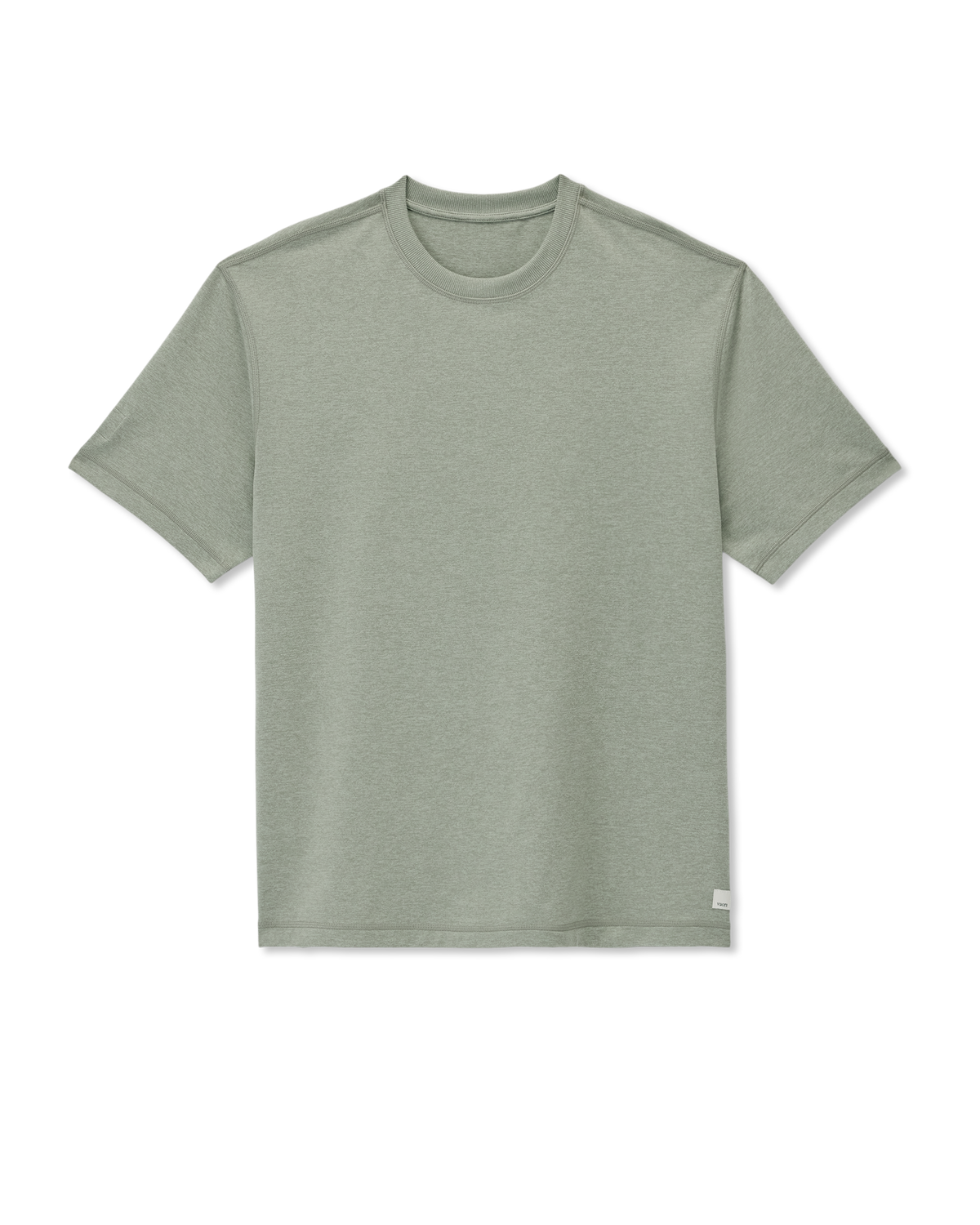 Short Sleeve Ponto Tee - Relaxed Fit Agave Green Heather | Vuori outlet - US 1147