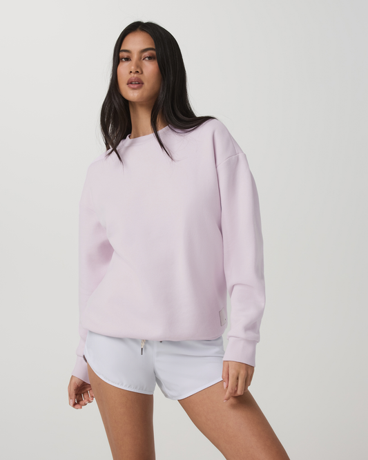 Restore Oversized Crew 2.0 Women's Lilac Breeze Sweatshirt | Vuori onsale - US 8333