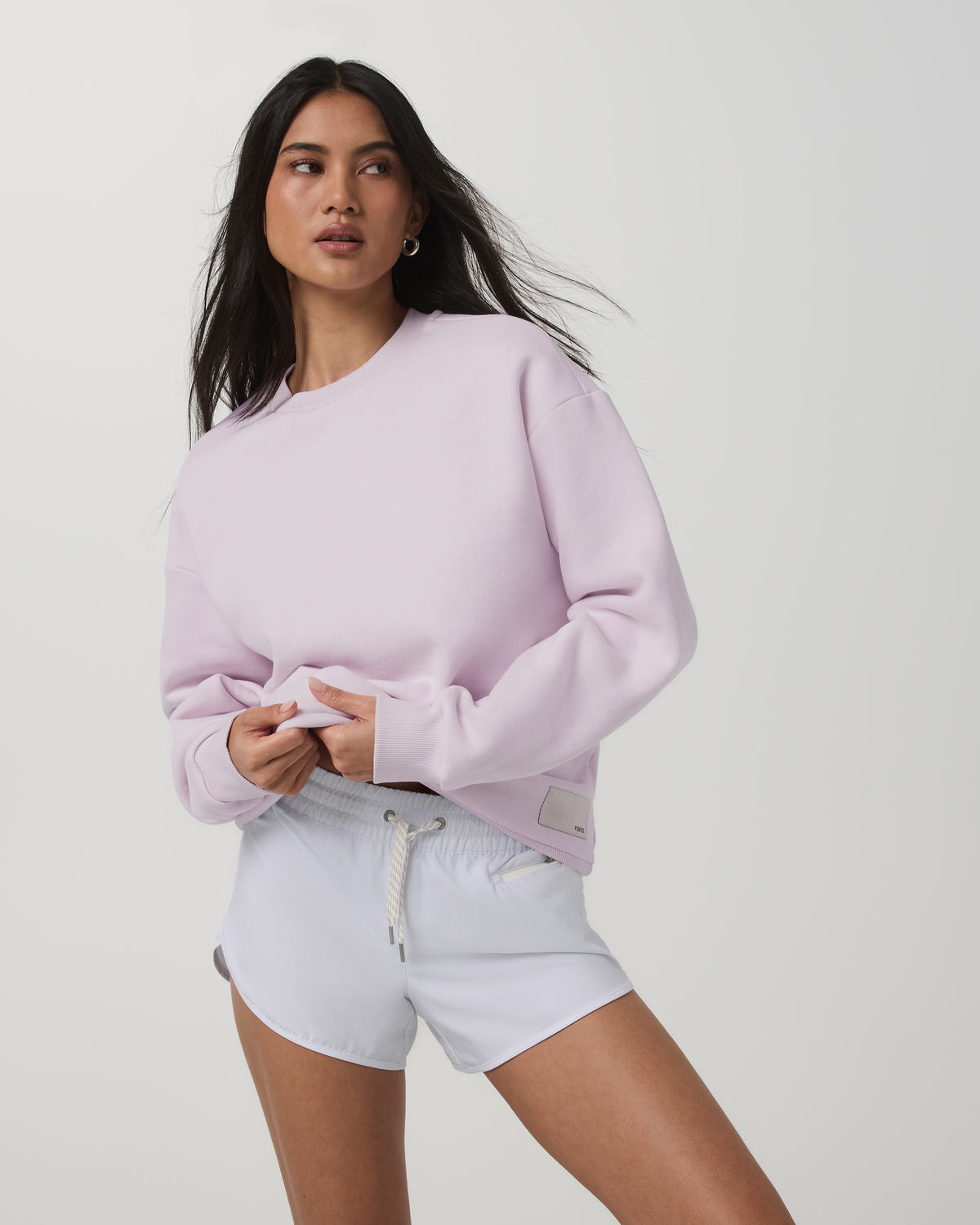 Restore Oversized Crew 2.0 Women's Lilac Breeze Sweatshirt | Vuori onsale - US 8333