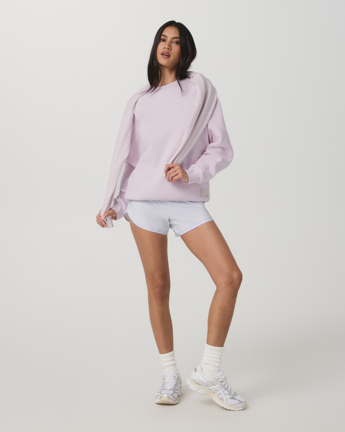 Restore Oversized Crew 2.0 Women's Lilac Breeze Sweatshirt | Vuori onsale - US 8333