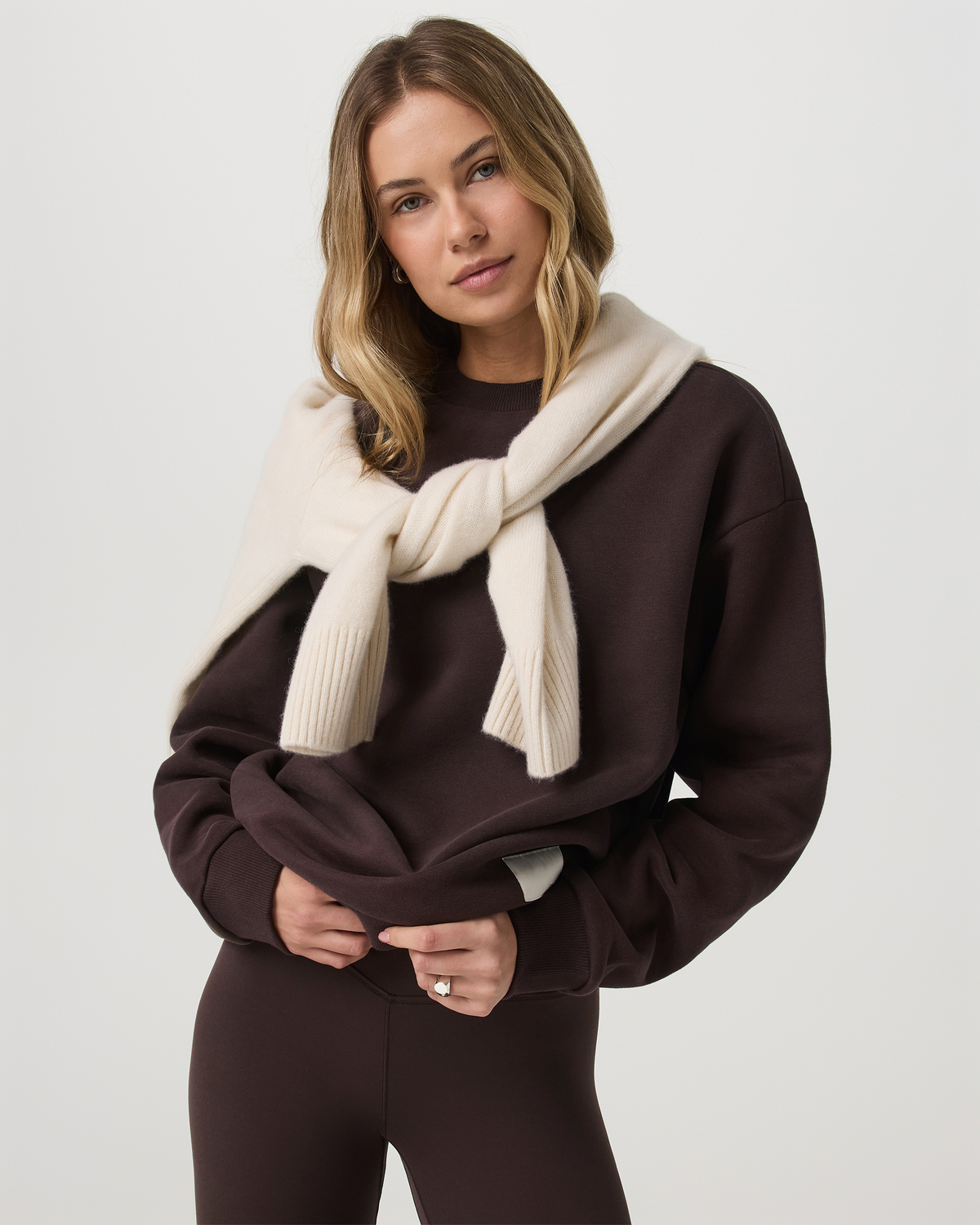 Restore Oversized Crew 2.0 French Roast Sweatshirt | Vuori online - US 8627