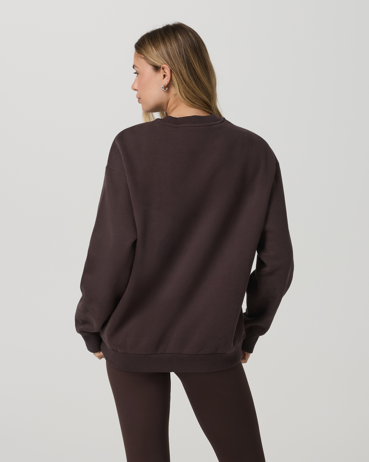 Restore Oversized Crew 2.0 French Roast Sweatshirt | Vuori online - US 8627
