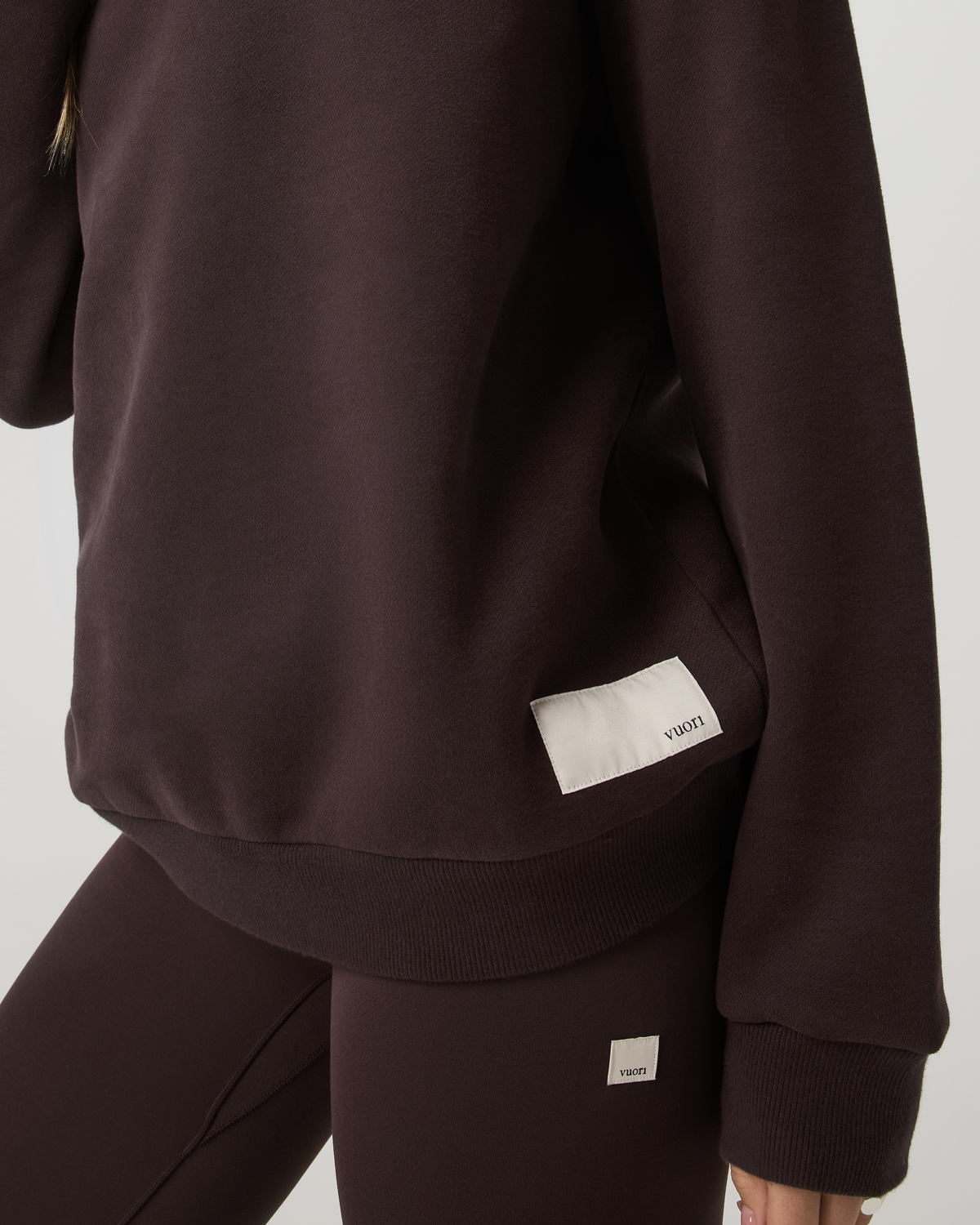 Restore Oversized Crew 2.0 French Roast Sweatshirt | Vuori online - US 8627