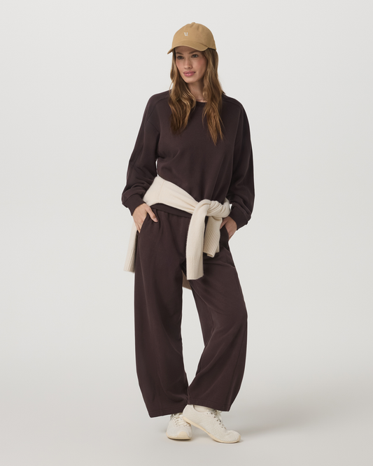 Sedona Seams Crew Women's French Roast Sweatshirt | Vuori shop - US 9715