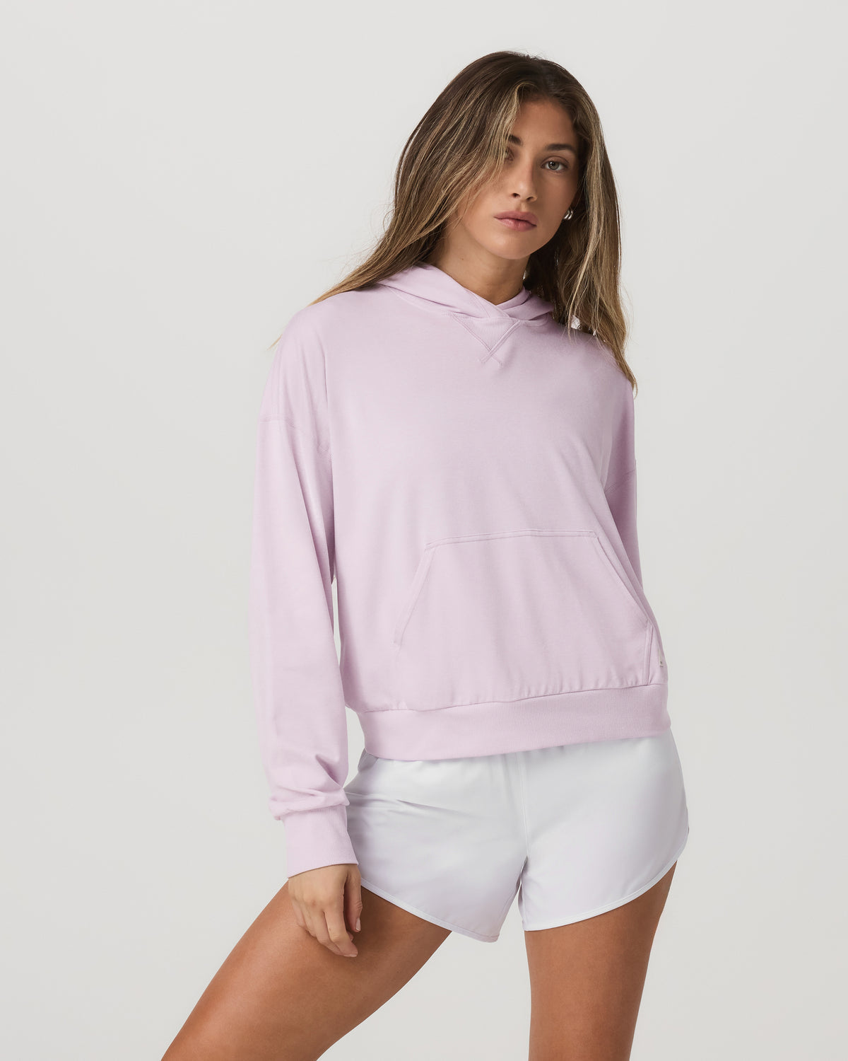 Women's Halo Modern Pullover Hoodie Lilac Breeze Heather | Vuori onsale - US 2001