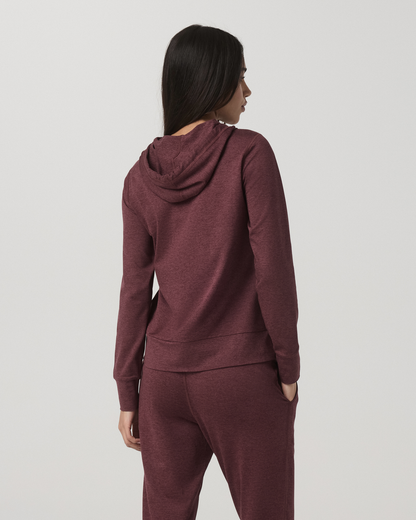 Women's Halo Performance Hoodie 2.0 Fig Heather | Vuori discount - US 6007