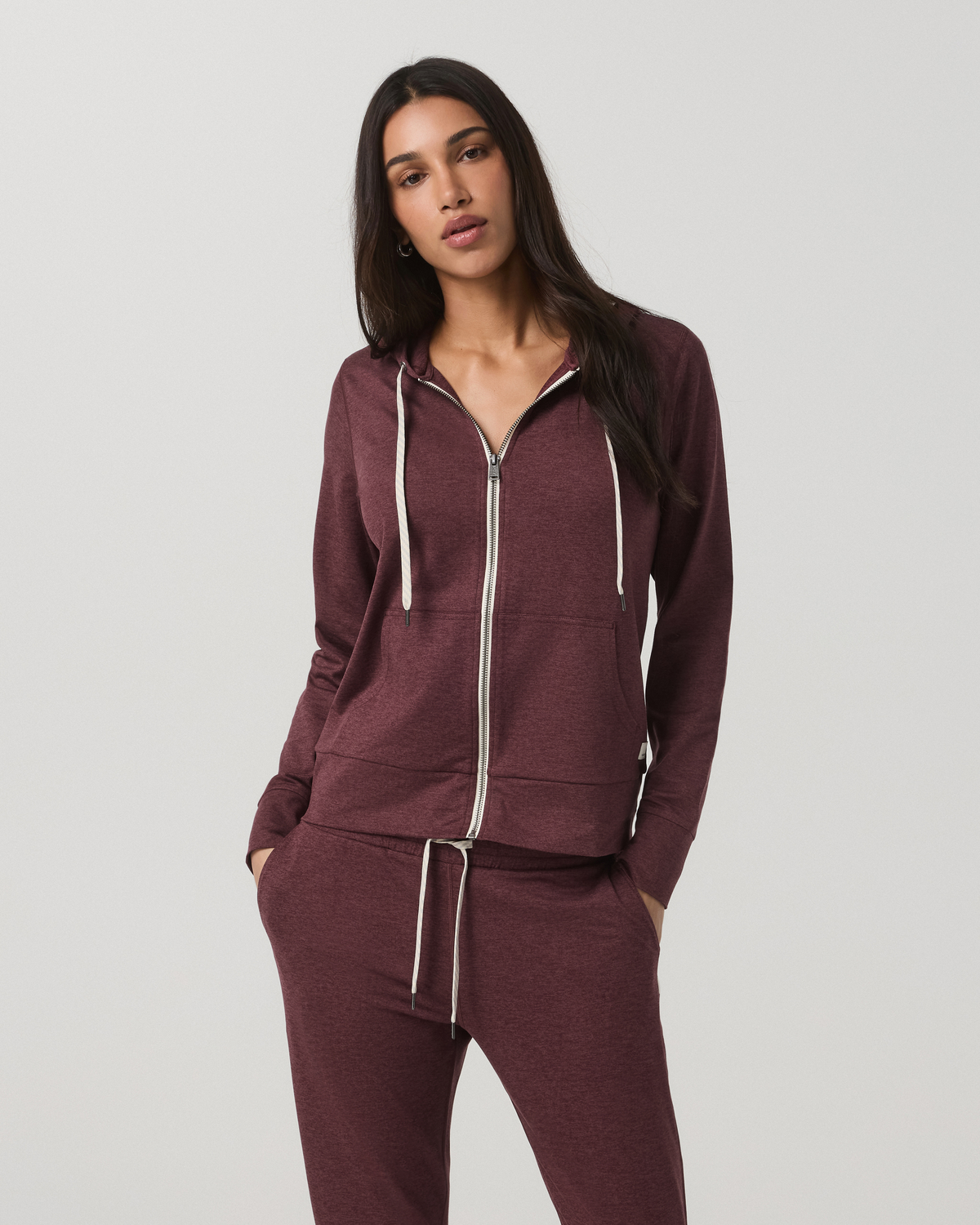 Women's Halo Performance Hoodie 2.0 Fig Heather | Vuori discount - US 6007