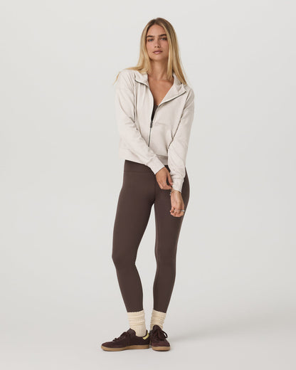 Halo Full Zip Hoodie Women's Ecru Heather Hoodie | Vuori outlet - US 4801