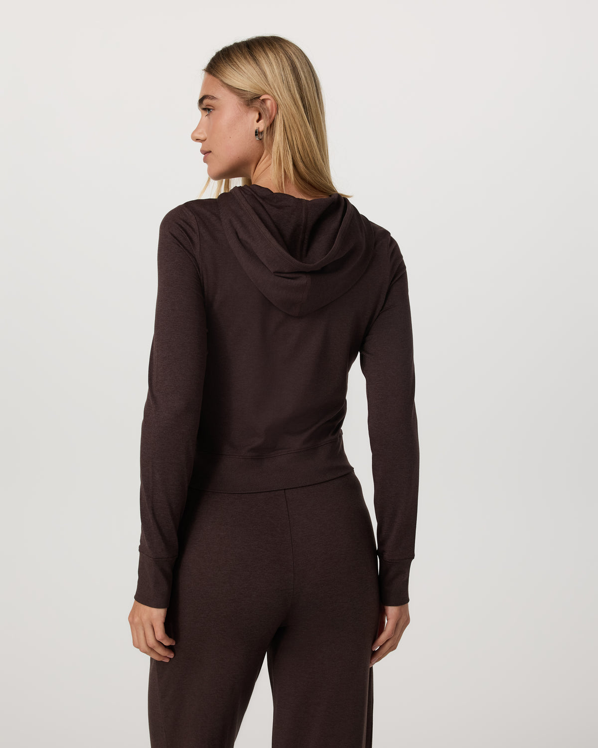 Halo Mini FZ Hoodie Women's Java Heather Hoodie | Vuori onsale - US 8117