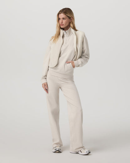 Granite Half Zip Women's Oatmeal Heather Sweatshirt | Vuori discount - US 9762
