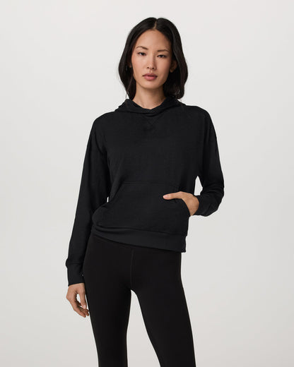 Halo Pullover Hoodie Women's Black Heather Hoodie | Vuori outlet - US 6823