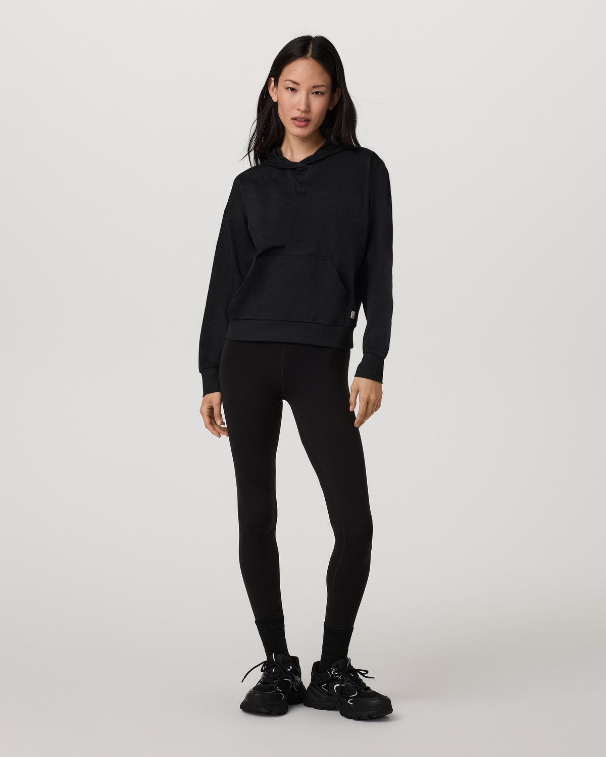 Halo Pullover Hoodie Women's Black Heather Hoodie | Vuori outlet - US 6823