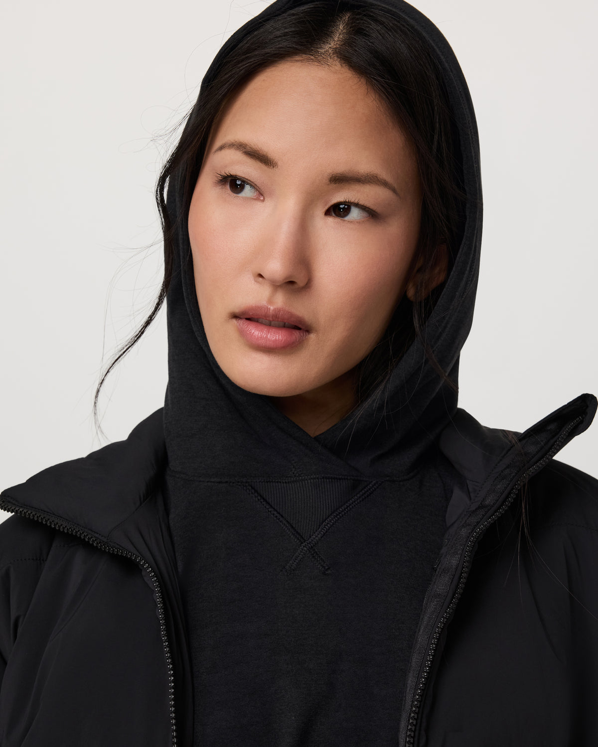 Halo Pullover Hoodie Women's Black Heather Hoodie | Vuori outlet - US 6823