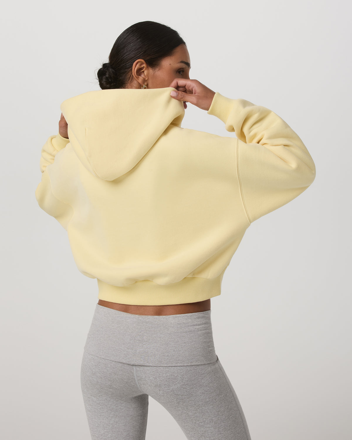 Restore Mini Full Zip Hoodie Lemon Snap Oversized Hoodie | Vuori shop - US 1871