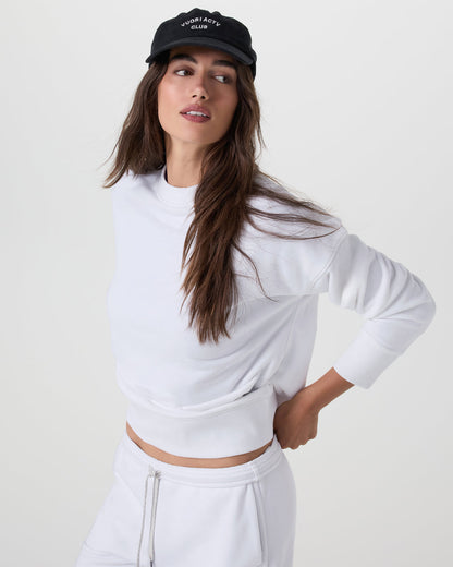 Sedona Weekender Crew Women's White Pullover | Vuori sale - US 7128