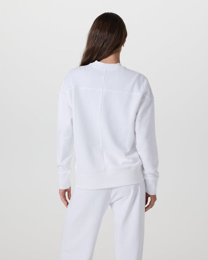 Sedona Weekender Crew Women's White Pullover | Vuori sale - US 7128