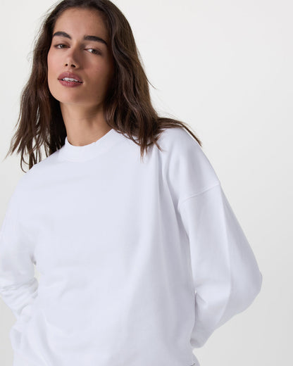 Sedona Weekender Crew Women's White Pullover | Vuori sale - US 7128
