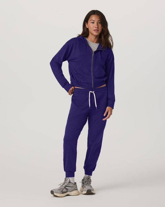 Halo Full Zip Hoodie Women's Stellar Sky Heather Hoodie | Vuori online - US 9792