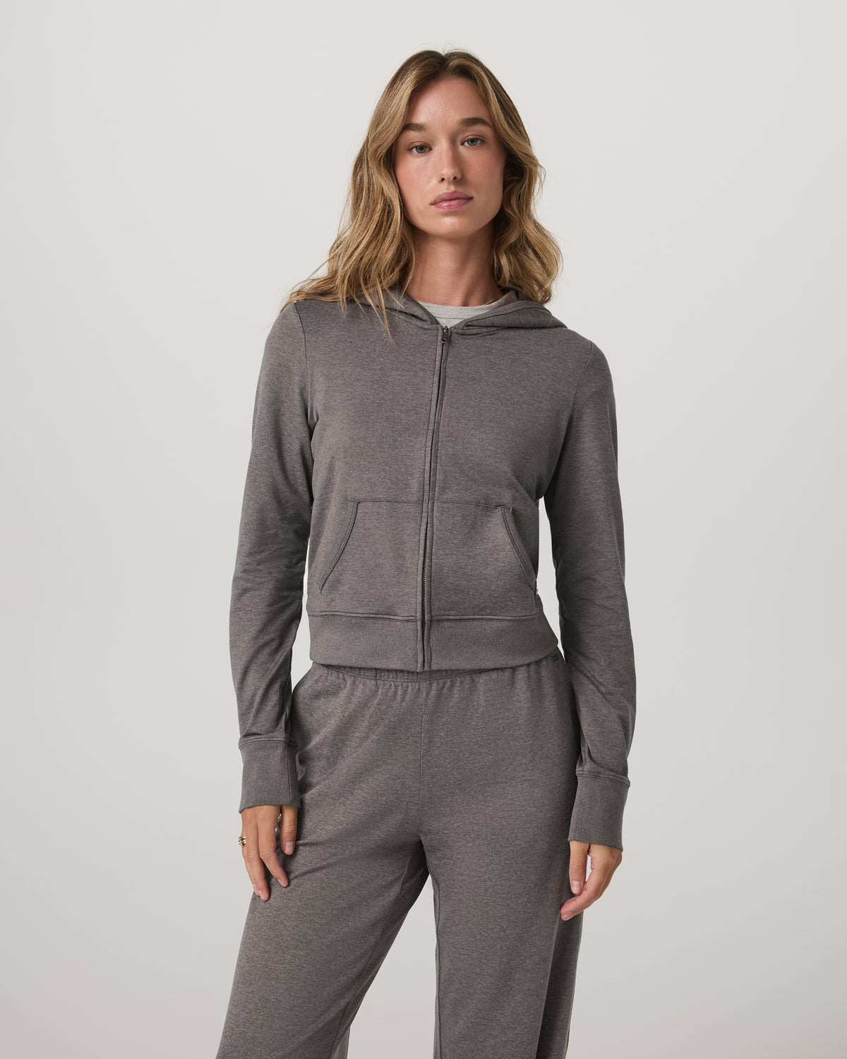 Halo Mini FZ Hoodie Women's Chia Heather Hoodie | Vuori discount - US 8533