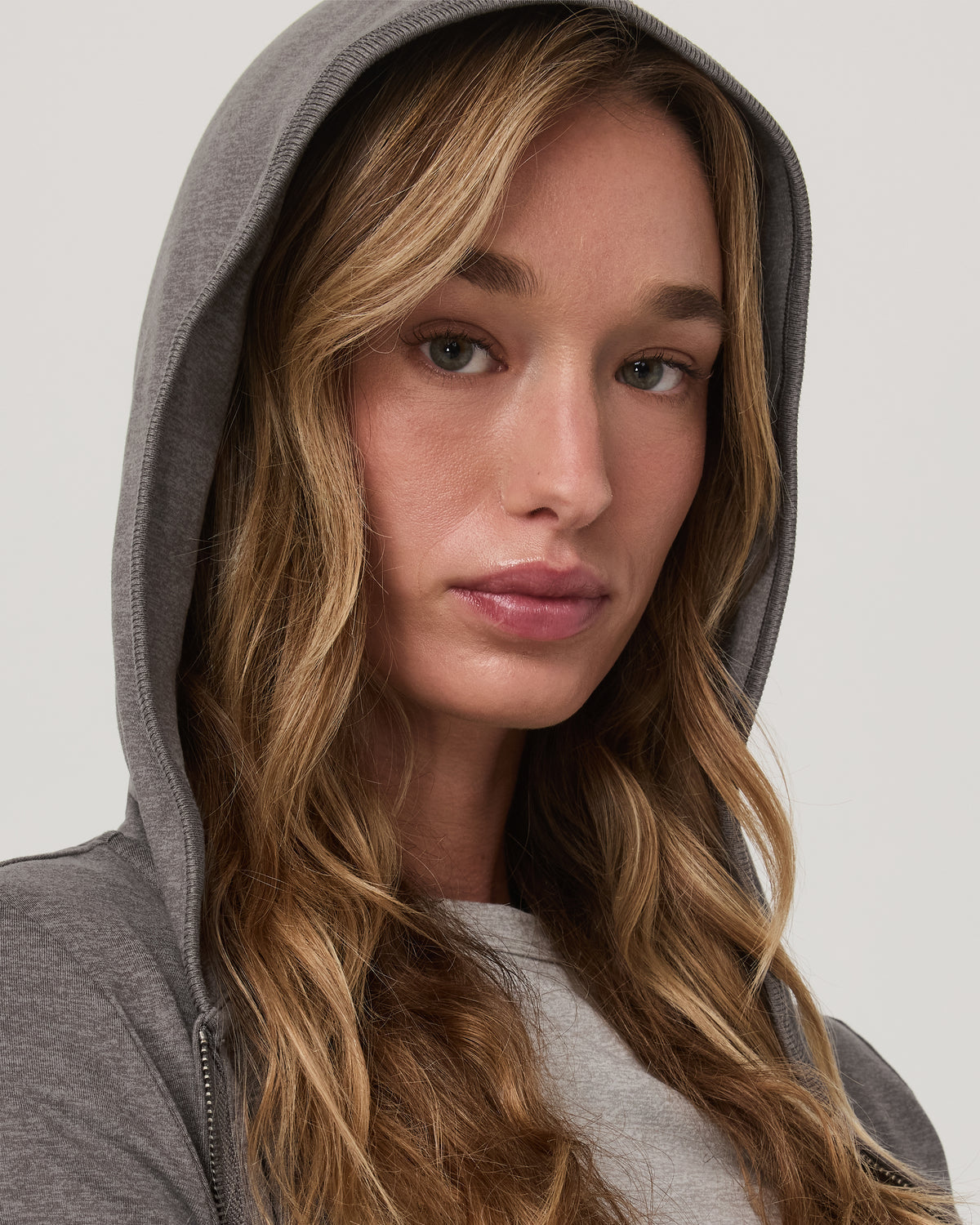 Halo Mini FZ Hoodie Women's Chia Heather Hoodie | Vuori discount - US 8533