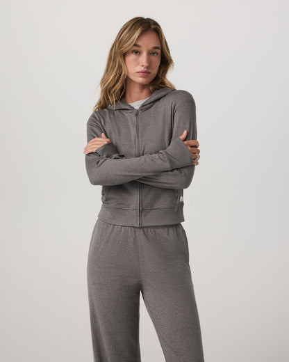 Halo Mini FZ Hoodie Women's Chia Heather Hoodie | Vuori discount - US 8533