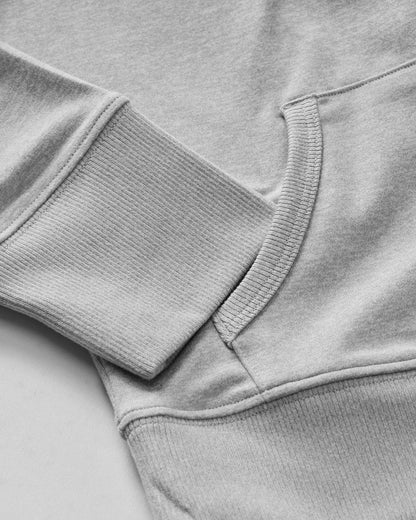 Halo Mini Full Zip Hoodie Pale Grey Heather | Vuori outlet - US 6336